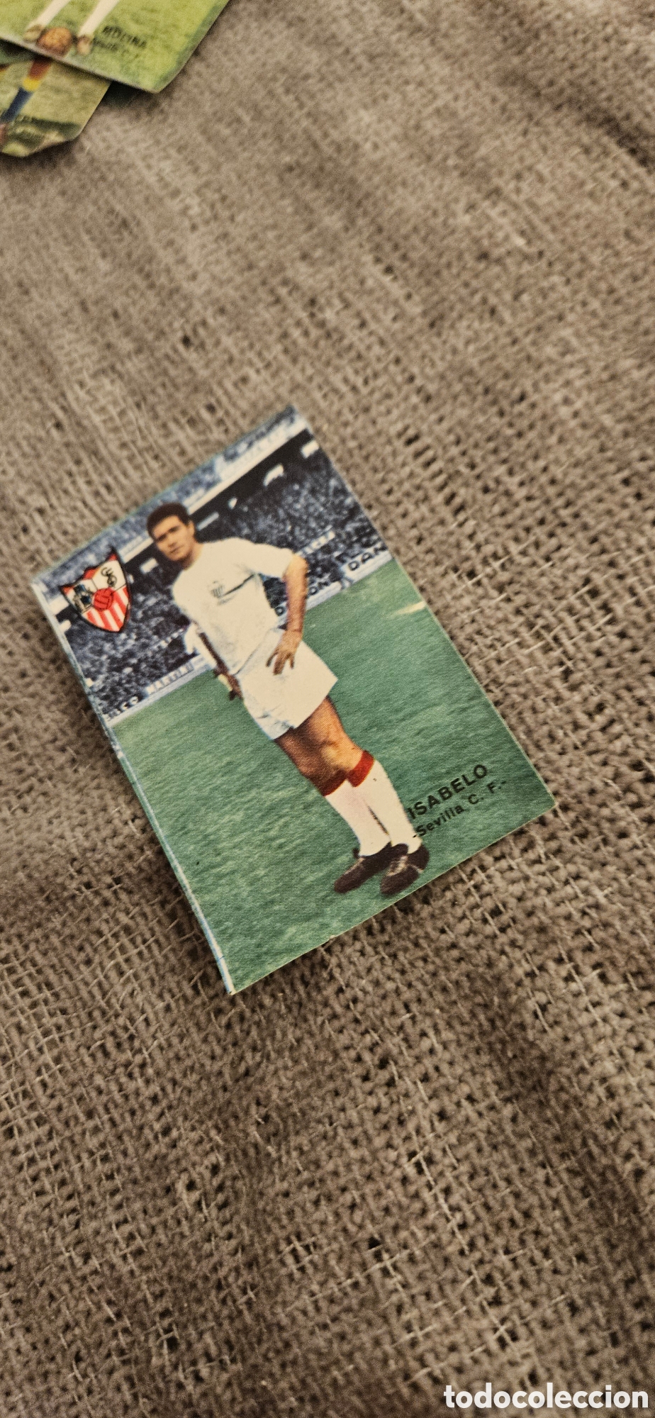 Cromos de f&uacute;tbol: Isabelo II Sevilla disgra fher 1967 1968 67 68 campeonato liga despegado