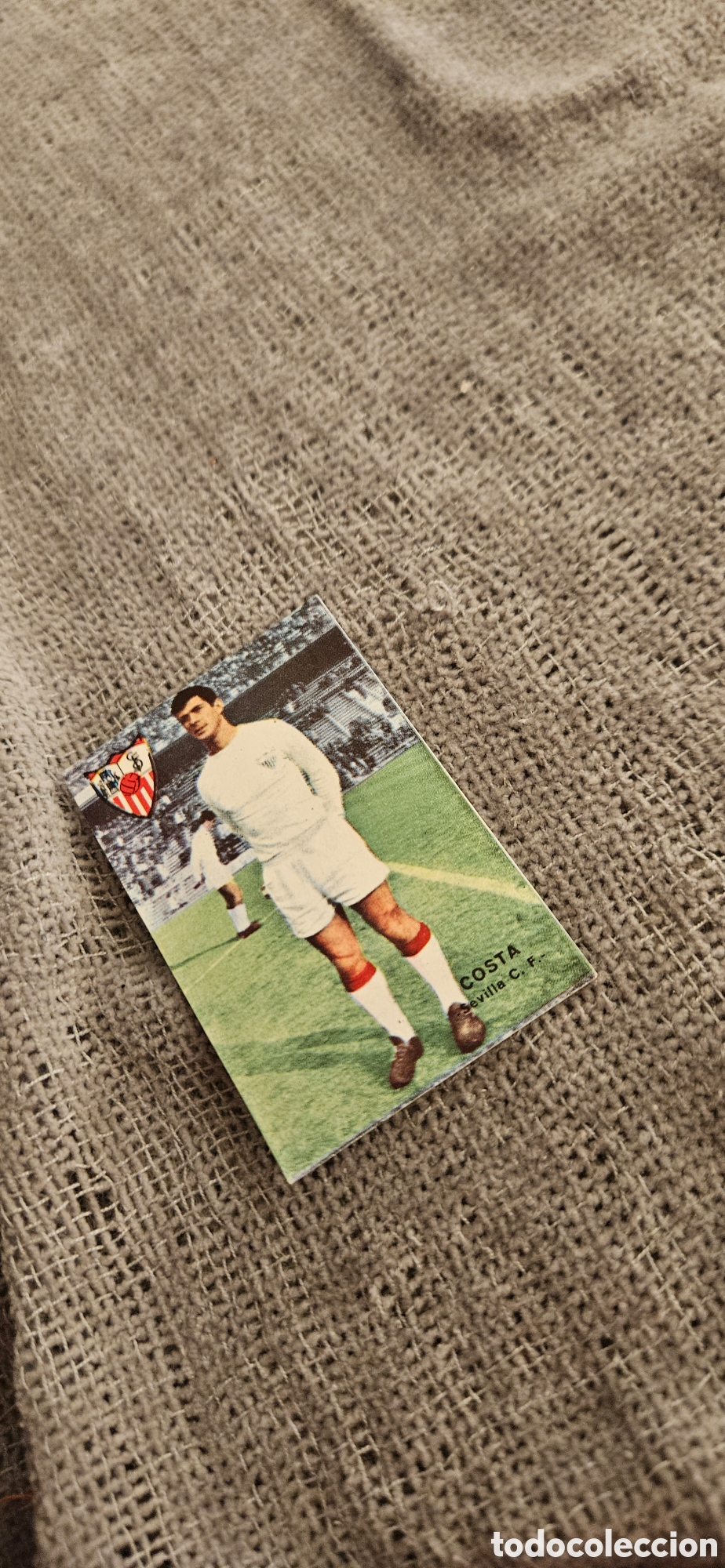 Cromos de f&uacute;tbol: Costa Sevilla disgra fher 1967 1968 67 68 campeonato liga despegado