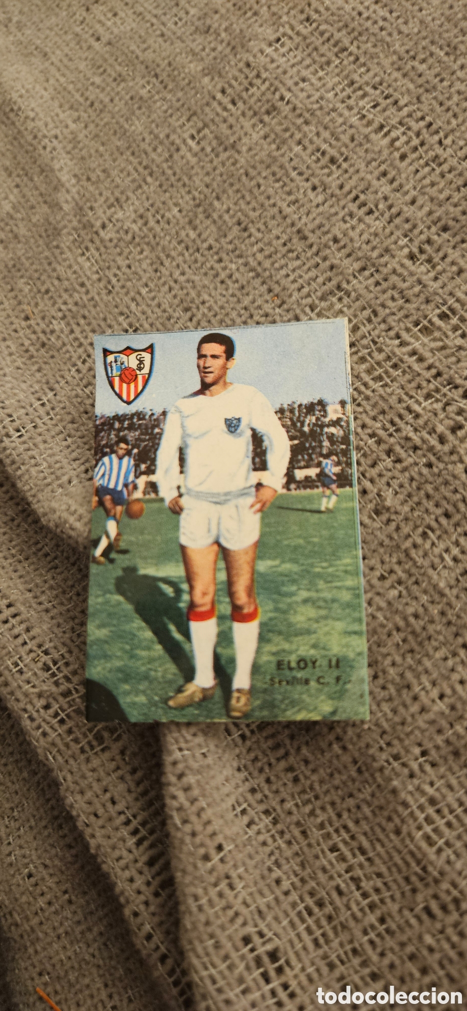 Cromos de f&uacute;tbol: Eloy II SEVILLA disgra fher 1967 1968 67 68 campeonato liga despegado
