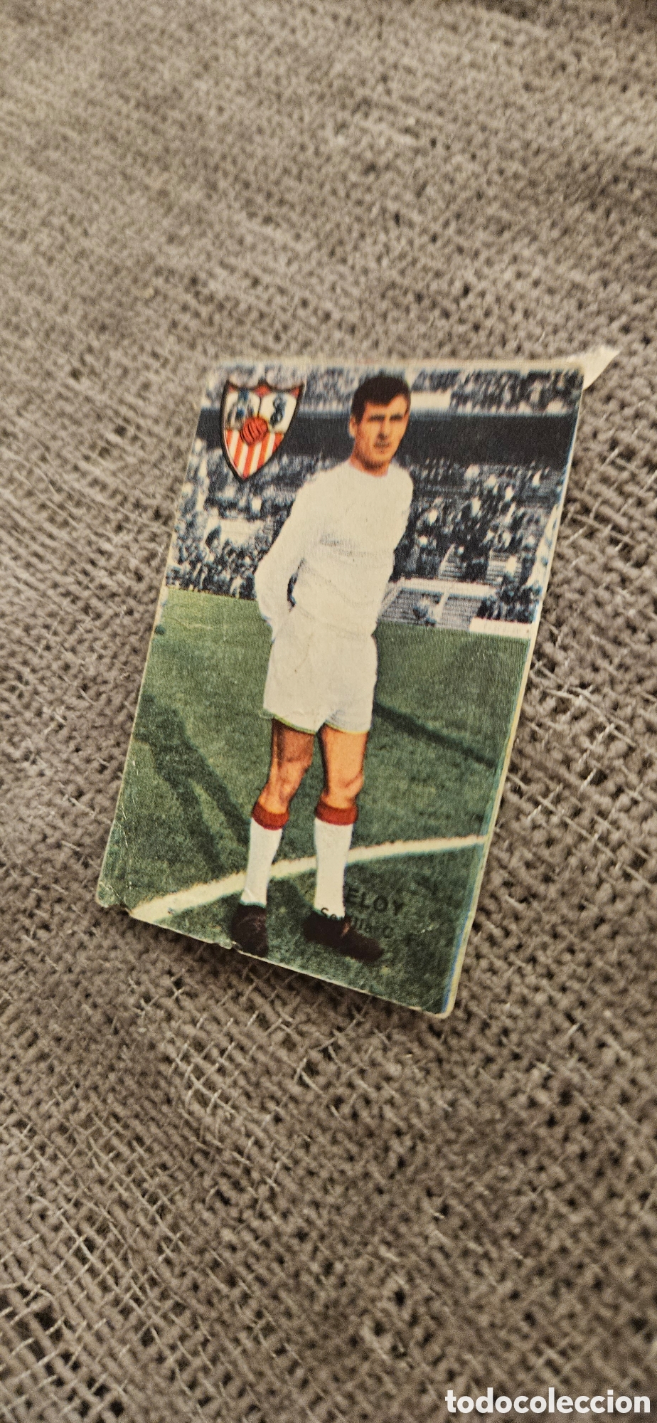 Cromos de f&uacute;tbol: Eloy Sevilla disgra fher 1967 1968 67 68 campeonato liga despegado