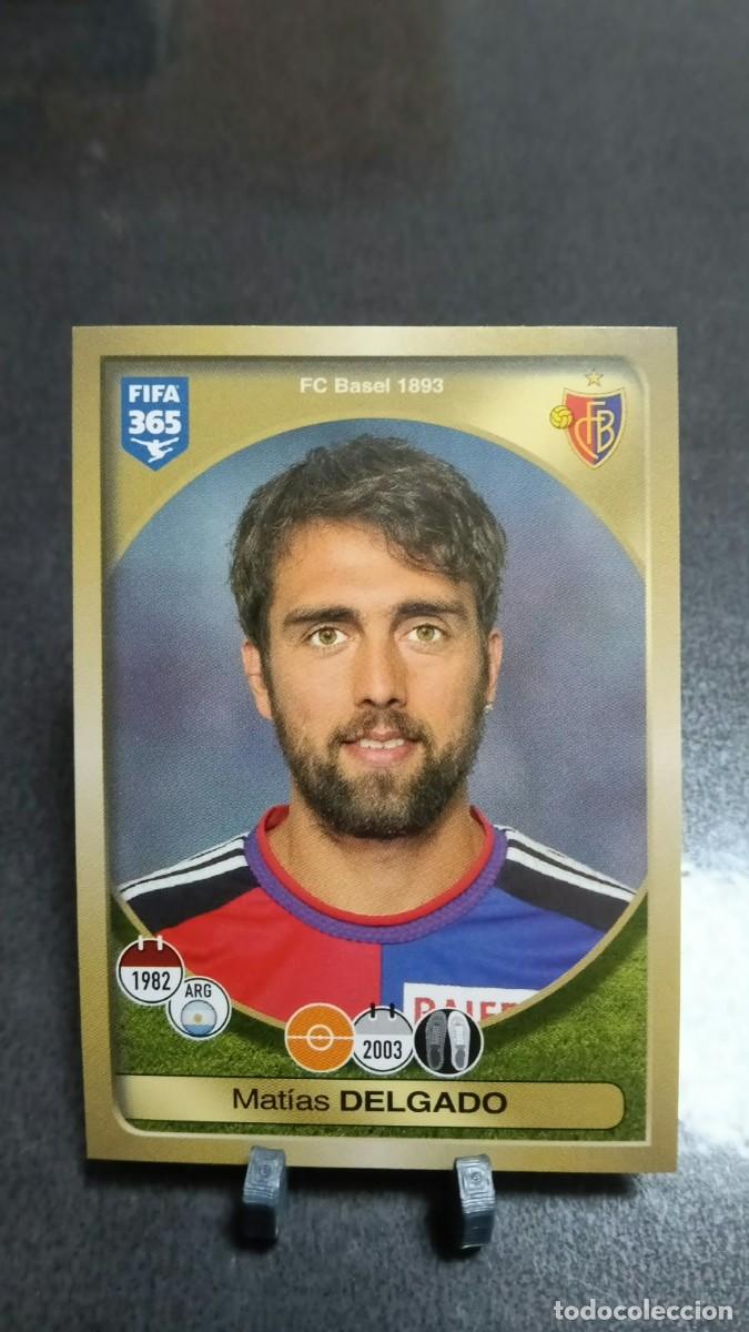Cromos de f&uacute;tbol: Delgado 227 Basel Basilea 2016 2017 Fifa 365 Sin Pegar