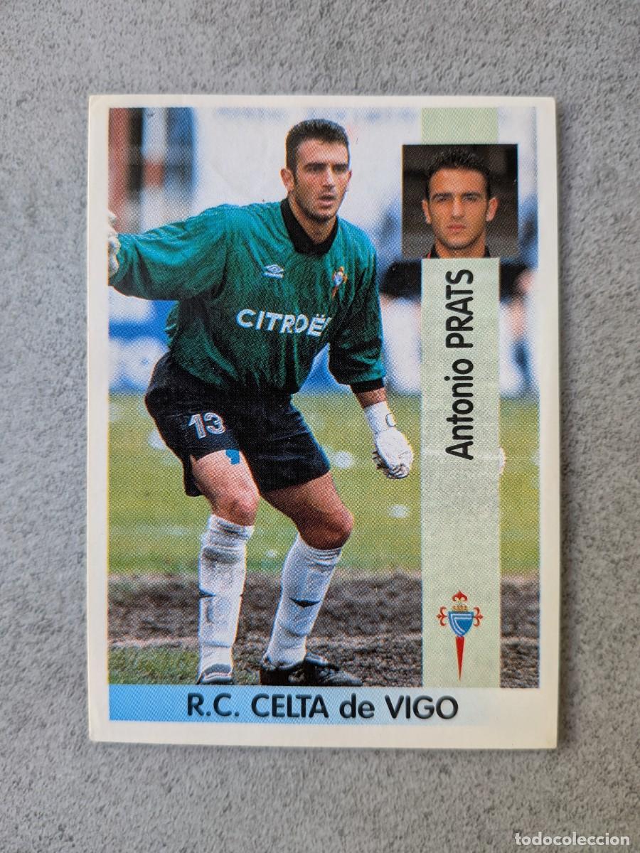 Cromos de f&uacute;tbol: Panini Liga 96/97 96 97 1996 1997 161 Antonio Prats Celta de Vigo baja nuevo nunca pegado