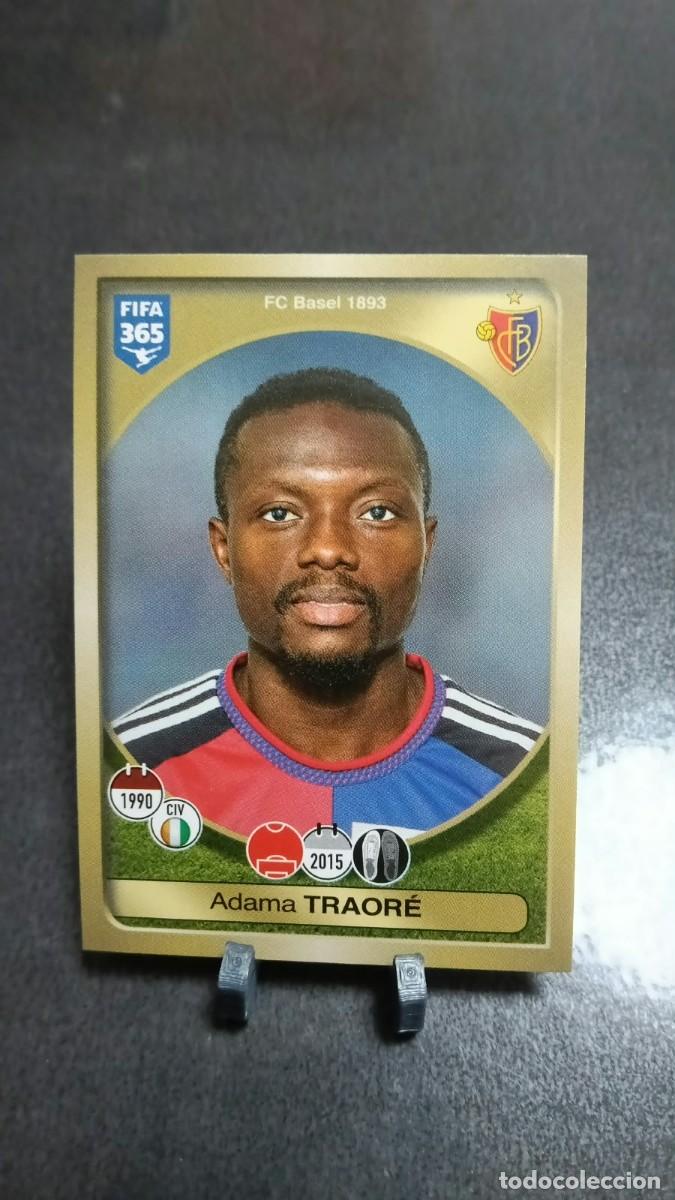 Cromos de f&uacute;tbol: Traore 222 Basel Basilea 2016 2017 Fifa 365 Sin Pegar