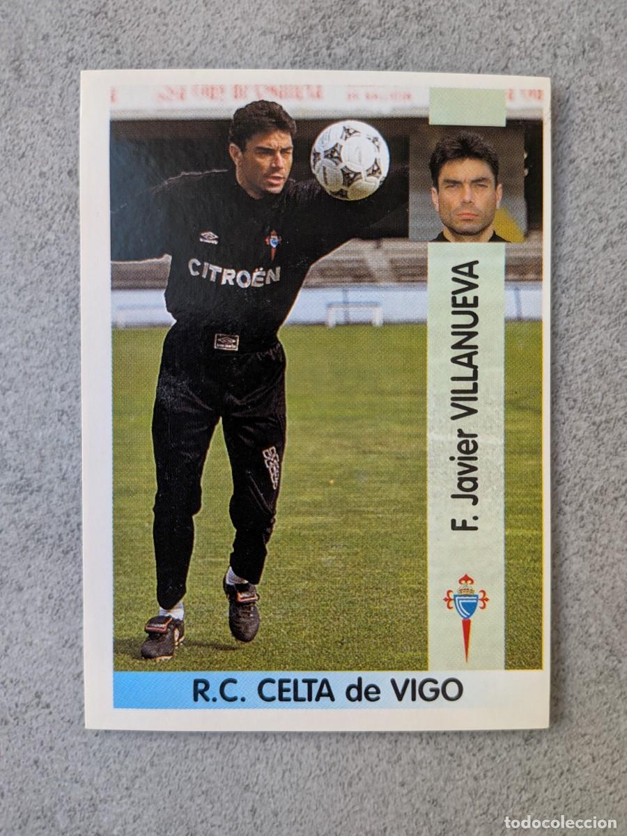 Cromos de f&uacute;tbol: Panini Liga 96/97 96 97 1996 1997 176 Javier Villanueva Celta de Vigo baja nuevo nunca pegado