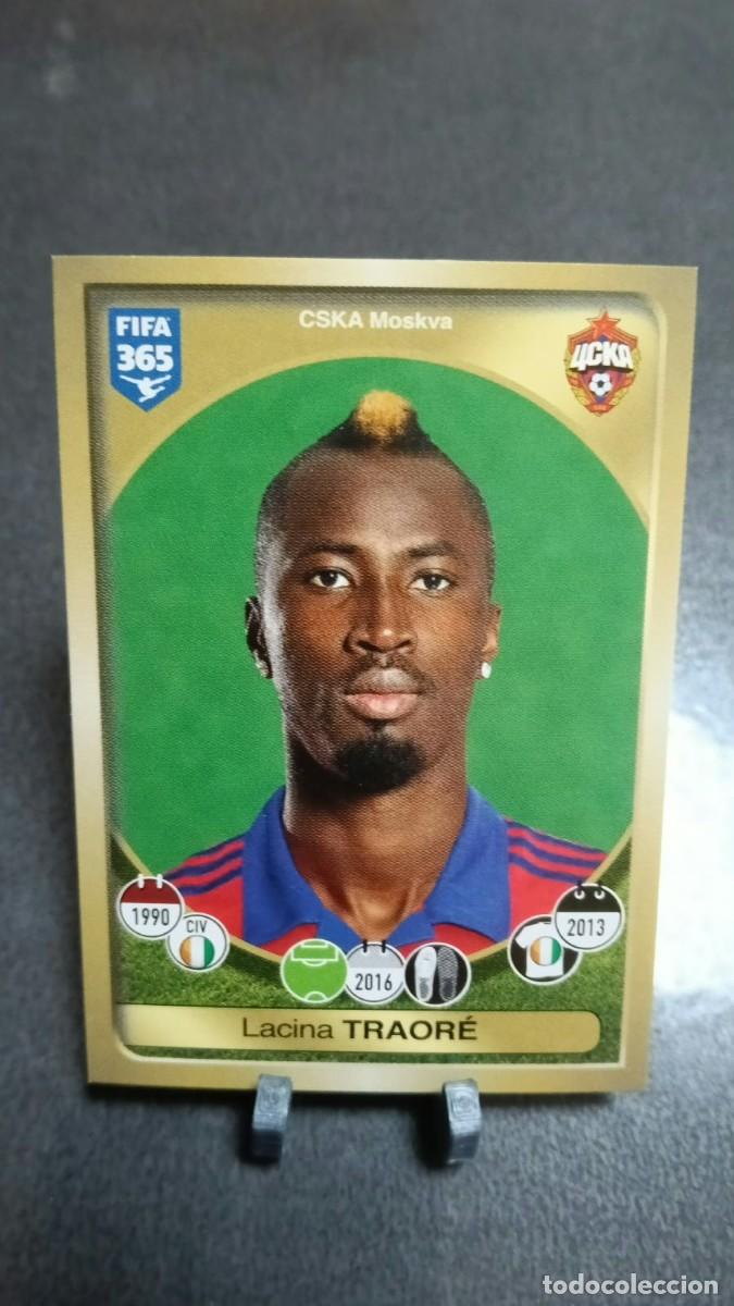 Cromos de f&uacute;tbol: Traore 421 CSKA Moscu 2016 2017 Fifa 365 Sin Pegar