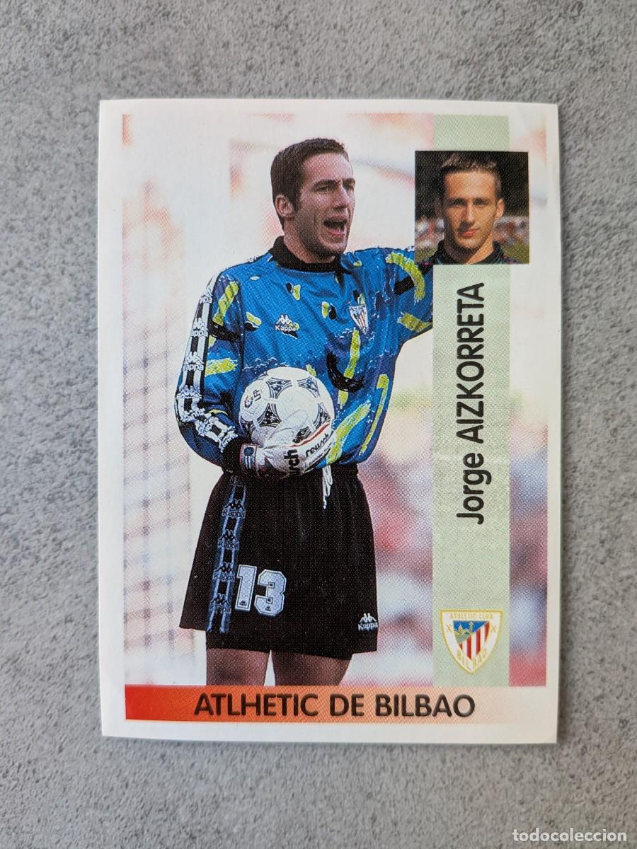 Cromos de f&uacute;tbol: Panini Liga 96/97 96 97 1996 1997 208 Jorge Aizkorreta Athletic Bilbao baja nuevo nunca pegado