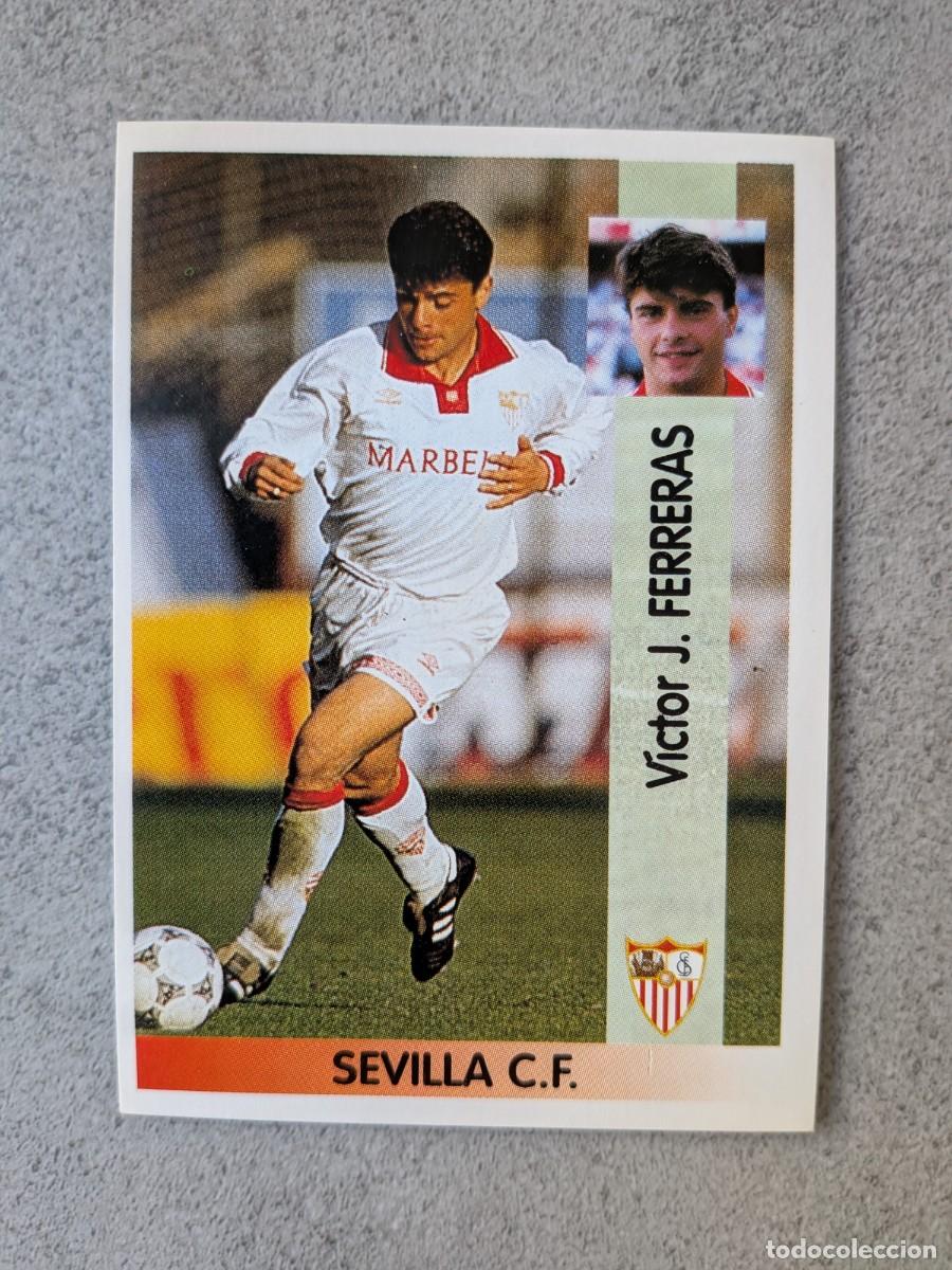 Cromos de f&uacute;tbol: Panini Liga 96/97 96 97 1996 1997 210 Victor Ferreras Sevilla FC baja nuevo nunca pegado