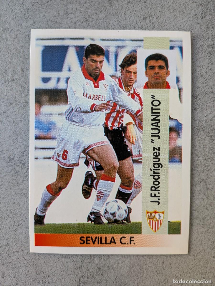 Cromos de f&uacute;tbol: Panini Liga 96/97 96 97 1996 1997 213 Juan Juanito Sevilla FC baja nuevo nunca pegado