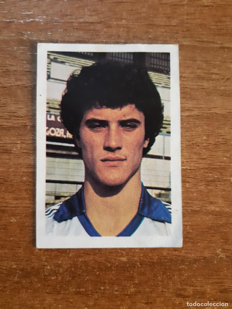 Cromos de f&uacute;tbol: N&deg;207 MODESTO ZARAGOZA LIGA F&Uacute;TBOL 80-81 ED. FHER. DESPEGADO