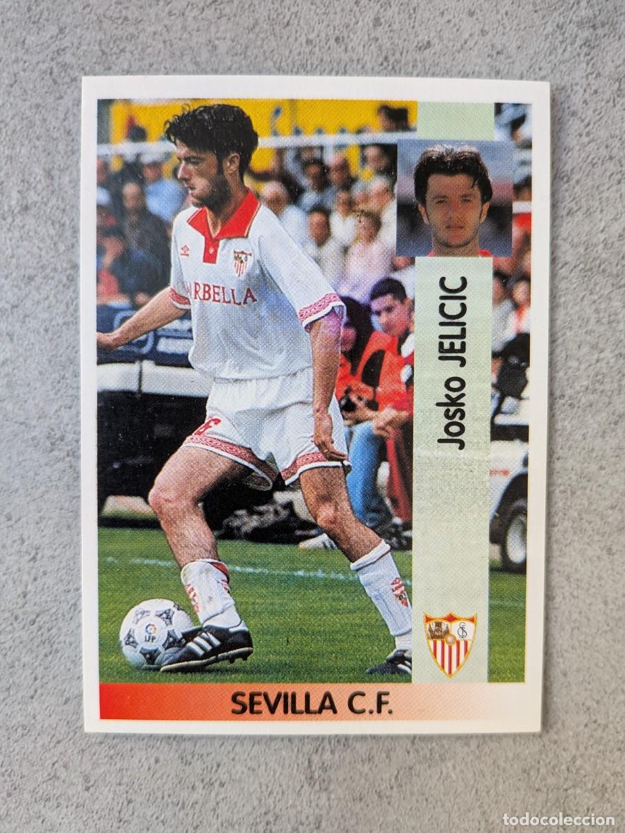 Cromos de f&uacute;tbol: Panini Liga 96/97 96 97 1996 1997 219 Josko Jelicic Sevilla FC baja nuevo nunca pegado