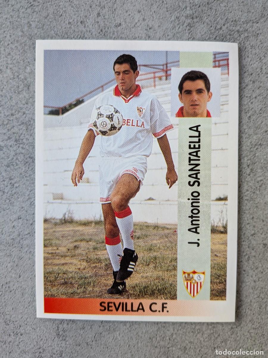 Cromos de f&uacute;tbol: Panini Liga 96/97 96 97 1996 1997 220 Jose Antonio Santaella Sevilla FC baja nuevo nunca pegado