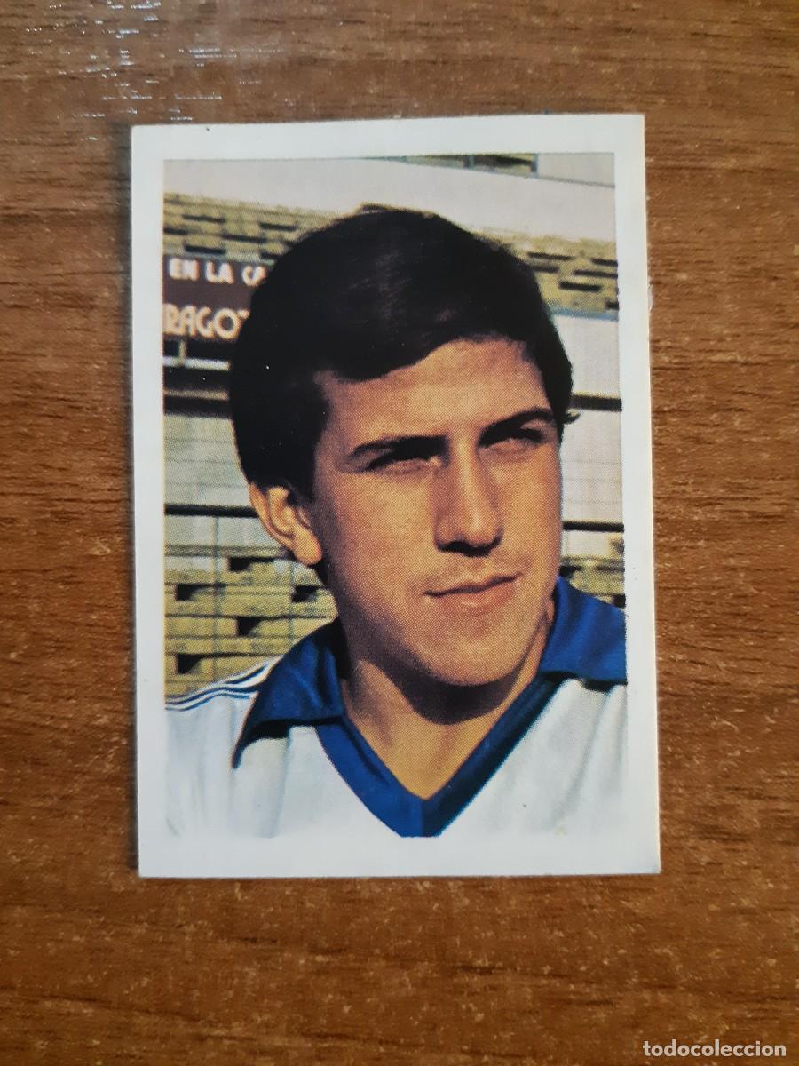 Cromos de f&uacute;tbol: N&deg;198 V&Iacute;CTOR MU&Ntilde;OZ ZARAGOZA LIGA F&Uacute;TBOL 80-81 ED. FHER. DESPEGADO