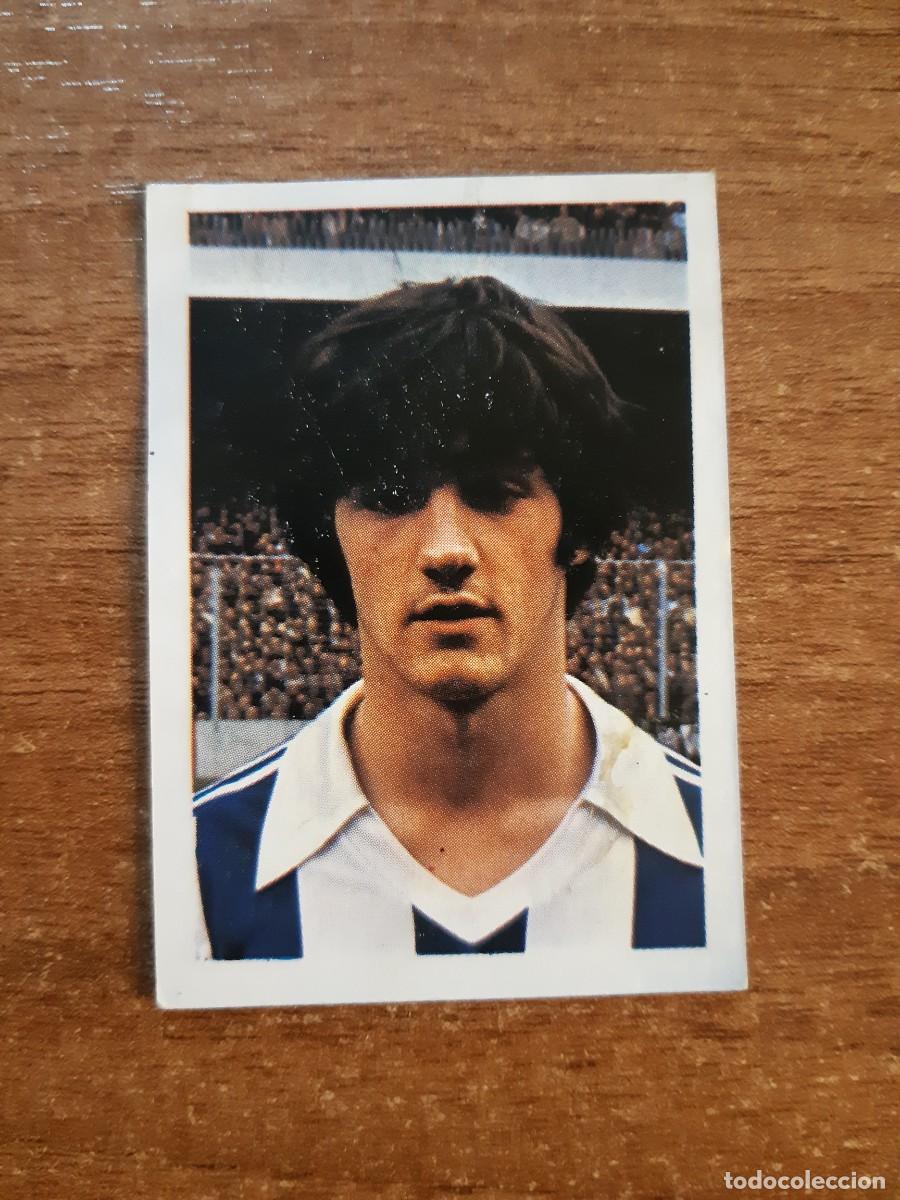 Cromos de f&uacute;tbol: N&deg;191 BAQUERO REAL SOCIEDAD LIGA F&Uacute;TBOL 80-81 ED. FHER. DESPEGADO