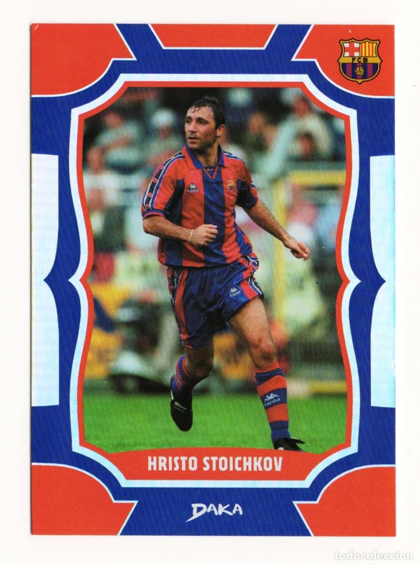 Cromos de f&uacute;tbol: Hristo Stoichkov Barcelona Daka 2025 Numerada 72 /149