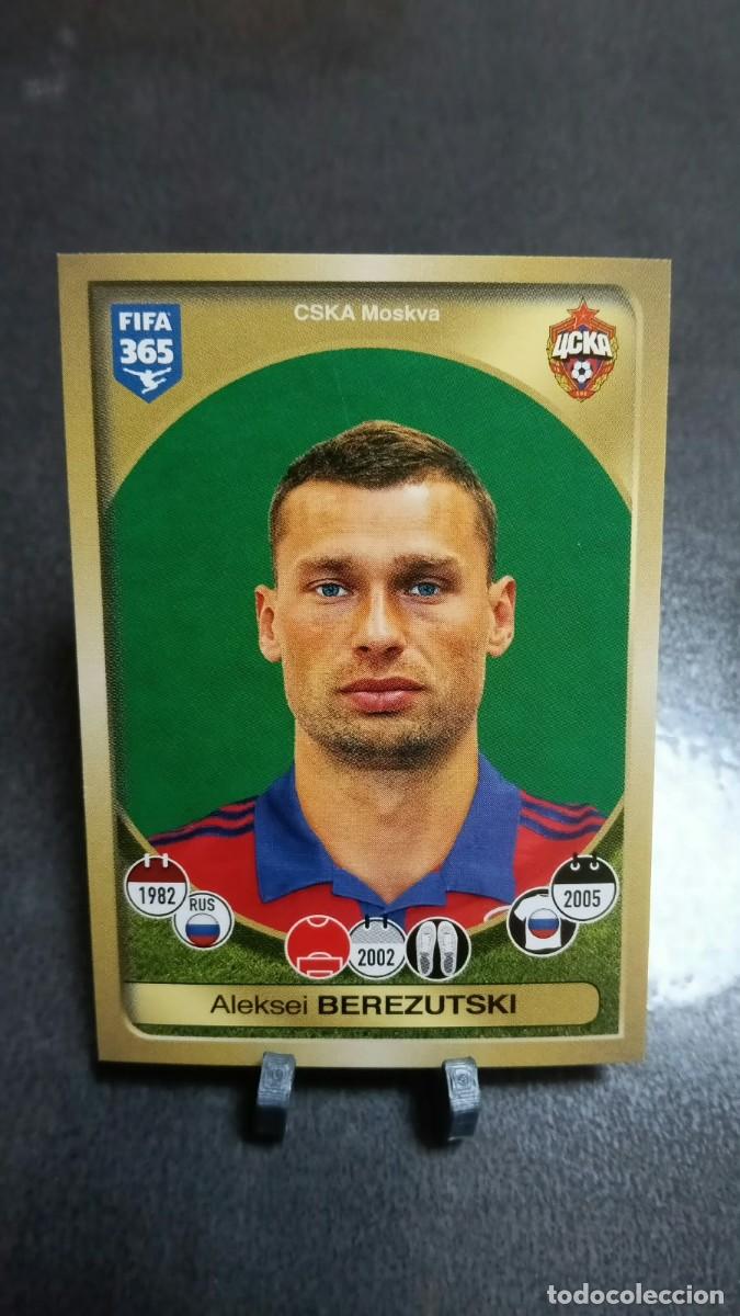 Cromos de f&uacute;tbol: Berezutski 409 CSKA Moscu 2016 2017 Fifa 365 Sin Pegar
