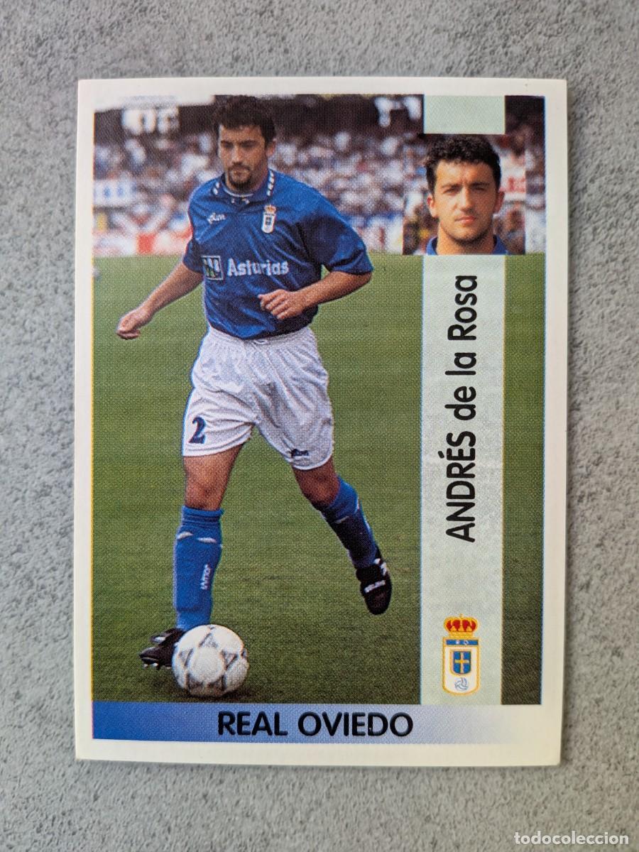 Cromos de f&uacute;tbol: Panini Liga 96/97 96 97 1996 1997 226 Andres de la Rosa Real Oviedo baja nuevo nunca pegado