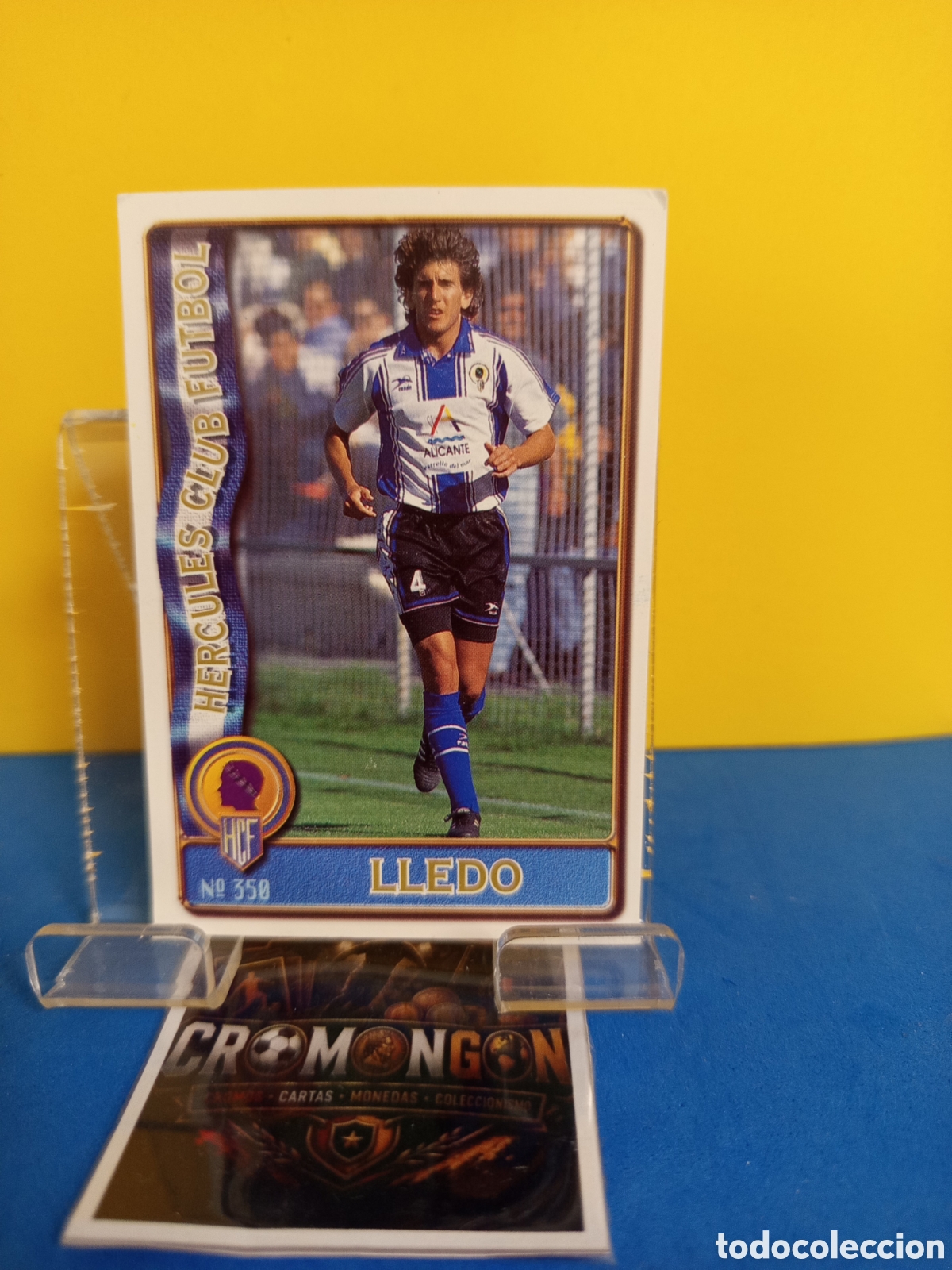 Cromos de f&uacute;tbol: ❇️ CROMO ⚽ CARD 350 LLEDO H&Eacute;RCULES FICHAS DE LA LIGA 96 97 1996 1997 MUNDICROMO SPORT ❇️
