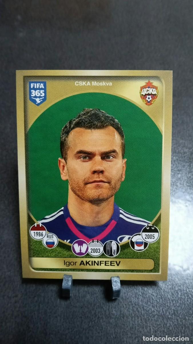 Cromos de f&uacute;tbol: Akinfeev 408 CSKA Moscu 2016 2017 Fifa 365 Sin Pegar