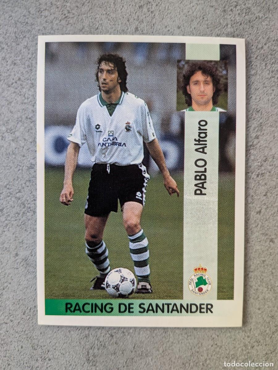 Cromos de f&uacute;tbol: Panini Liga 96/97 96 97 1996 1997 262 Pablo Alfaro Racing Santander baja nuevo nunca pegado