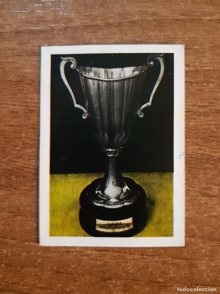 Cromos de f&uacute;tbol: N&deg;174 TROFEO DE LA RECOPA LIGA F&Uacute;TBOL 80-81 ED. FHER. DESPEGADO