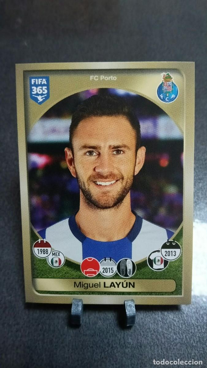 Cromos de f&uacute;tbol: Layun 24 Porto Oporto 2016 2017 Fifa 365 Sin Pegar