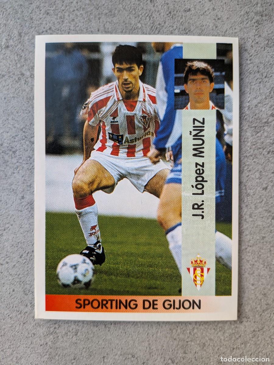 Cromos de f&uacute;tbol: Panini Liga 96/97 96 97 1996 1997 277 Juan Ramon Muniz Sporting de Gijon baja nuevo nunca pegado