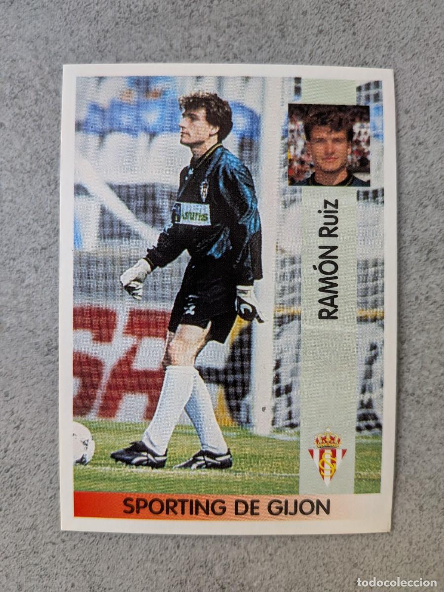 Cromos de f&uacute;tbol: Panini Liga 96/97 96 97 1996 1997 288 Ramon Ruiz Sporting de Gijon baja nuevo nunca pegado