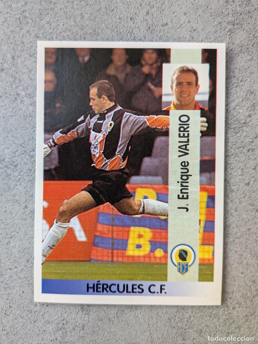 Cromos de f&uacute;tbol: Panini Liga 96/97 96 97 1996 1997 289 Joaquin Enrique Valerio Hercules CF baja nuevo nunca pegado