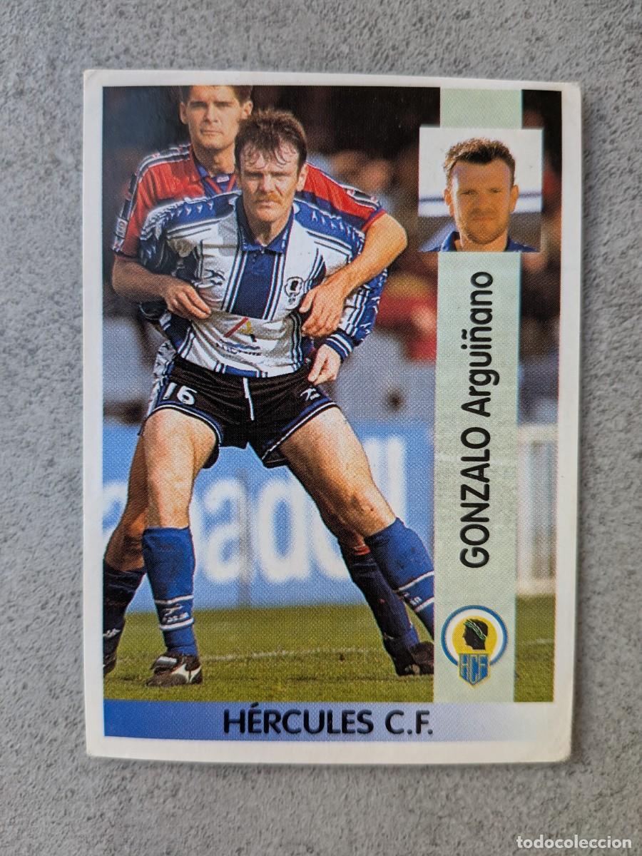 Cromos de f&uacute;tbol: Panini Liga 96/97 96 97 1996 1997 294 Gonzalo Argui&ntilde;ano Hercules CF baja nuevo nunca pegado