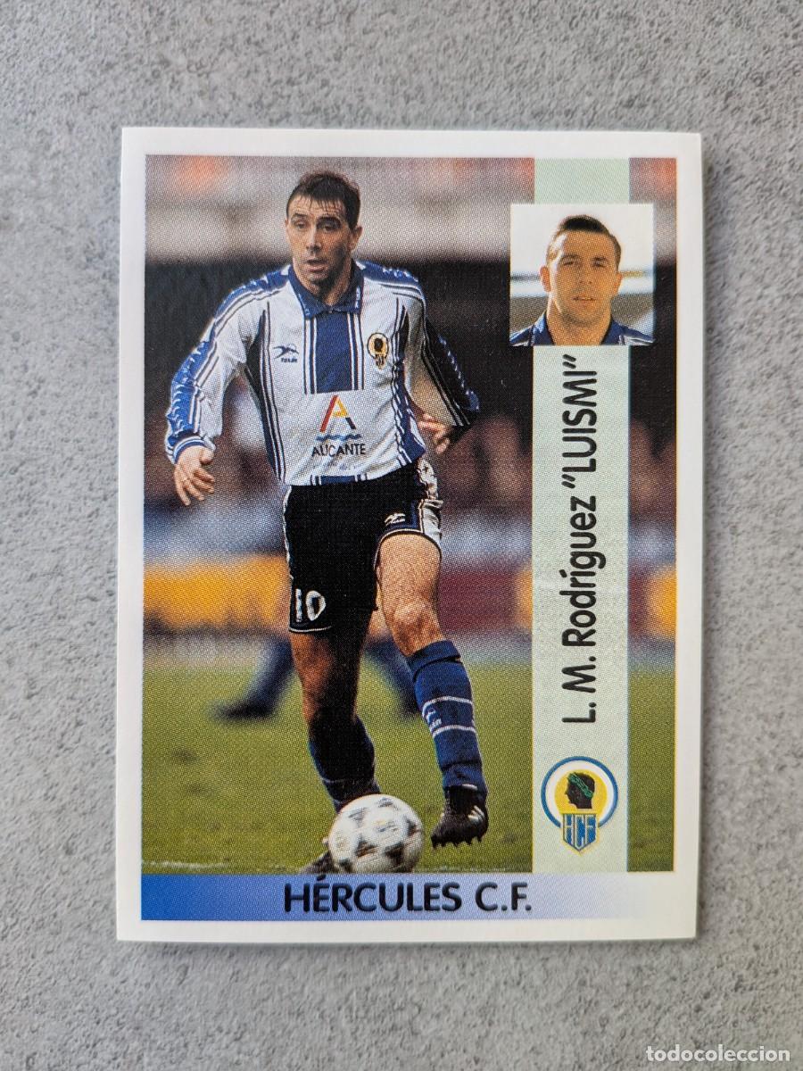 Cromos de f&uacute;tbol: Panini Liga 96/97 96 97 1996 1997 297 Luis Miguel Luismi Hercules CF baja nuevo nunca pegado
