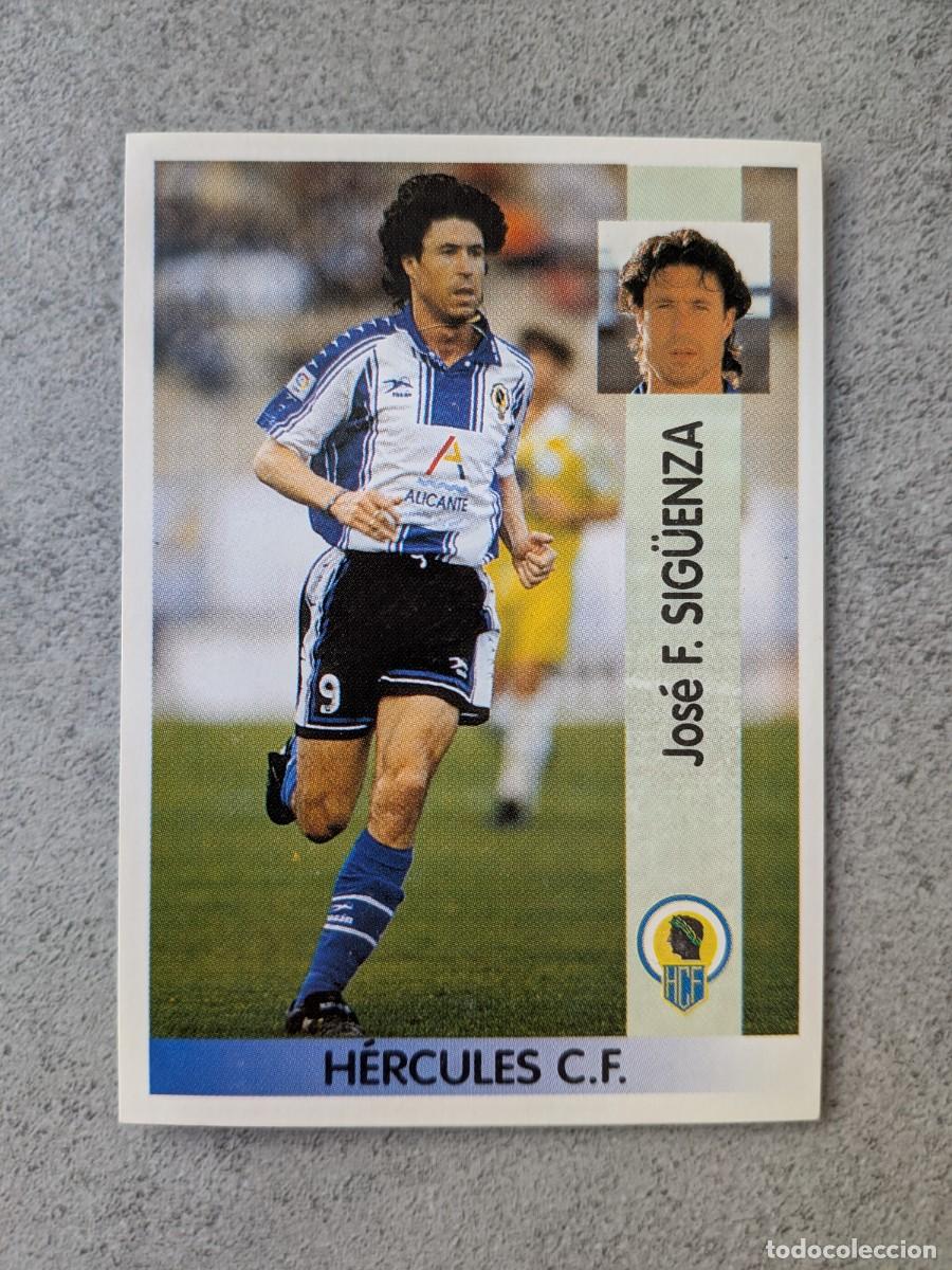 Cromos de f&uacute;tbol: Panini Liga 96/97 96 97 1996 1997 302 Jose Francisco Siguenza Hercules CF baja nuevo nunca pegado