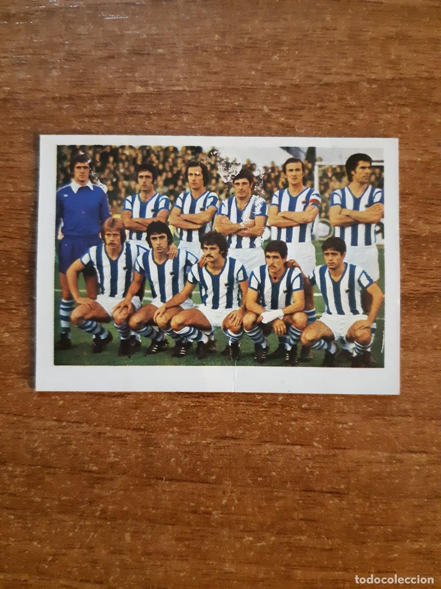 Cromos de f&uacute;tbol: N&deg;167 ALINEACI&Oacute;N REAL SOCIEDAD RECORD IMBATIBILIDAD 79-80 LIGA F&Uacute;TBOL 80-81 ED. FHER. DESPEGADO
