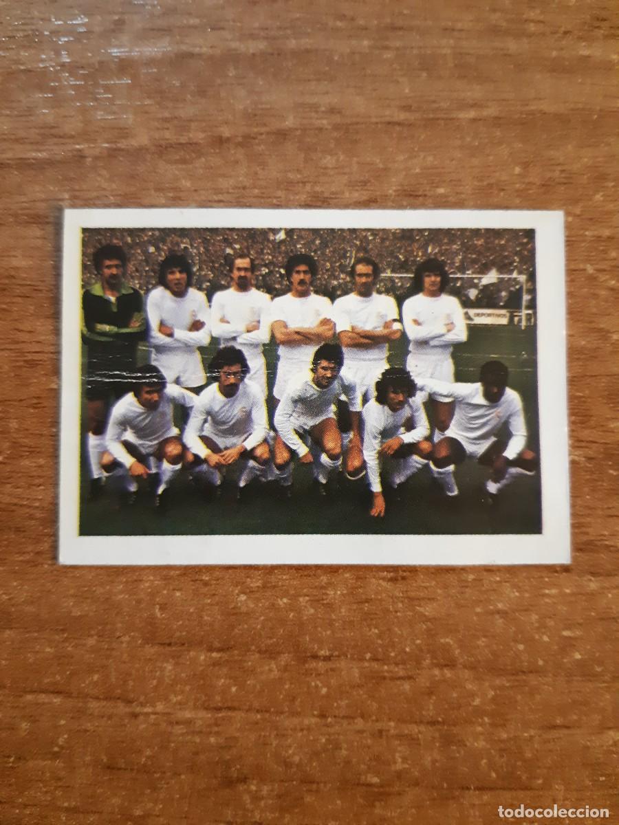 Cromos de f&uacute;tbol: N&deg;163 ALINEACI&Oacute;N REAL MADRID M&Aacute;XIMO CAMPE&Oacute;N DE LIGA F&Uacute;TBOL 80-81 ED. FHER. DESPEGADO