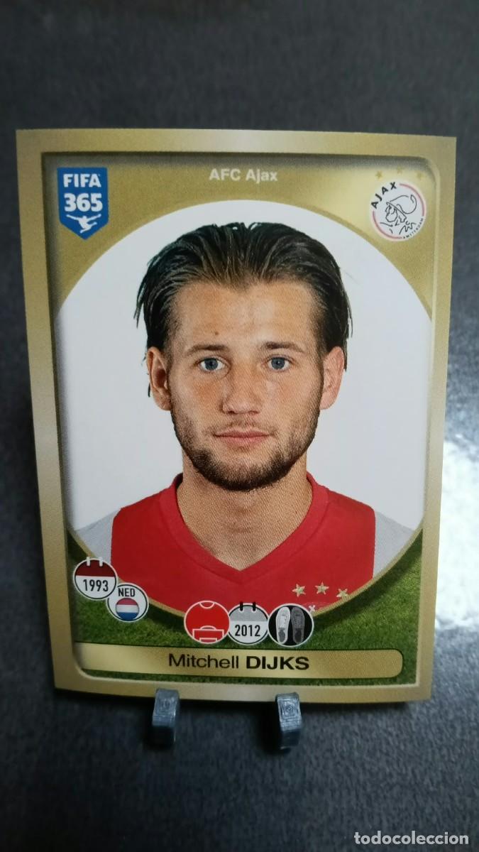 Cromos de f&uacute;tbol: Dijks 192 Ajax 2016 2017 Fifa 365 Sin Pegar