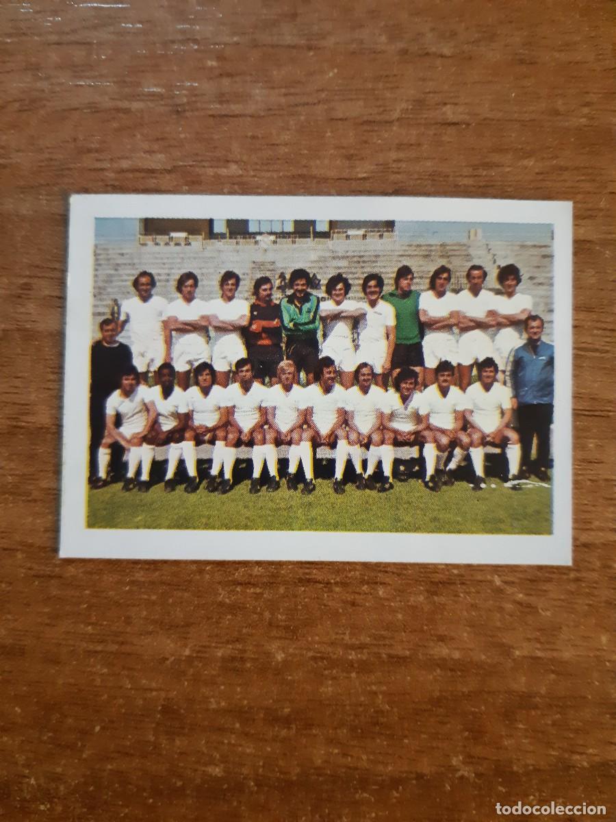 Cromos de f&uacute;tbol: N&deg;161 PLANTILLA REAL MADRID CAMPE&Oacute;N LIGA Y COPA 79-80 LIGA F&Uacute;TBOL 80-81 ED. FHER. DESPEGADO