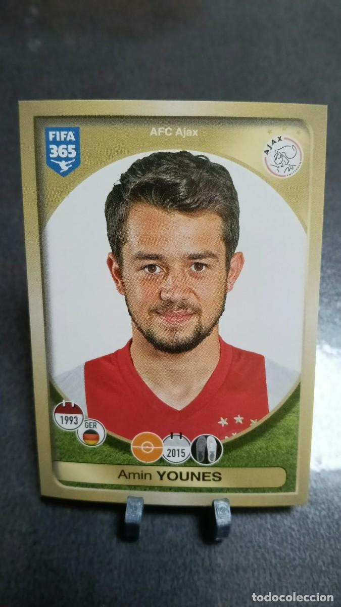 Cromos de f&uacute;tbol: Younes 200 Ajax 2016 2017 Fifa 365 Sin Pegar