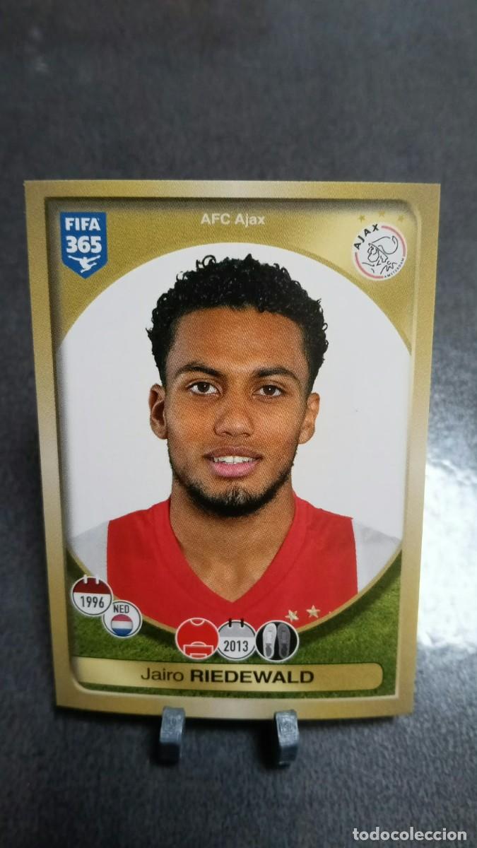 Cromos de f&uacute;tbol: Riedewald 193 Ajax 2016 2017 Fifa 365 Sin Pegar