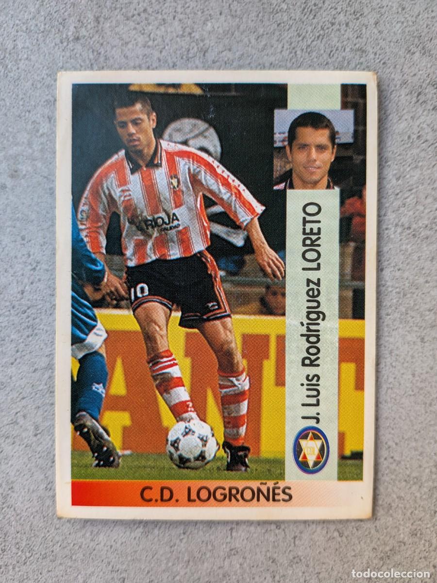 Cromos de f&uacute;tbol: Panini Liga 96/97 96 97 1996 1997 318 Jose Luis Loreto CD Logro&ntilde;es baja nuevo nunca pegado