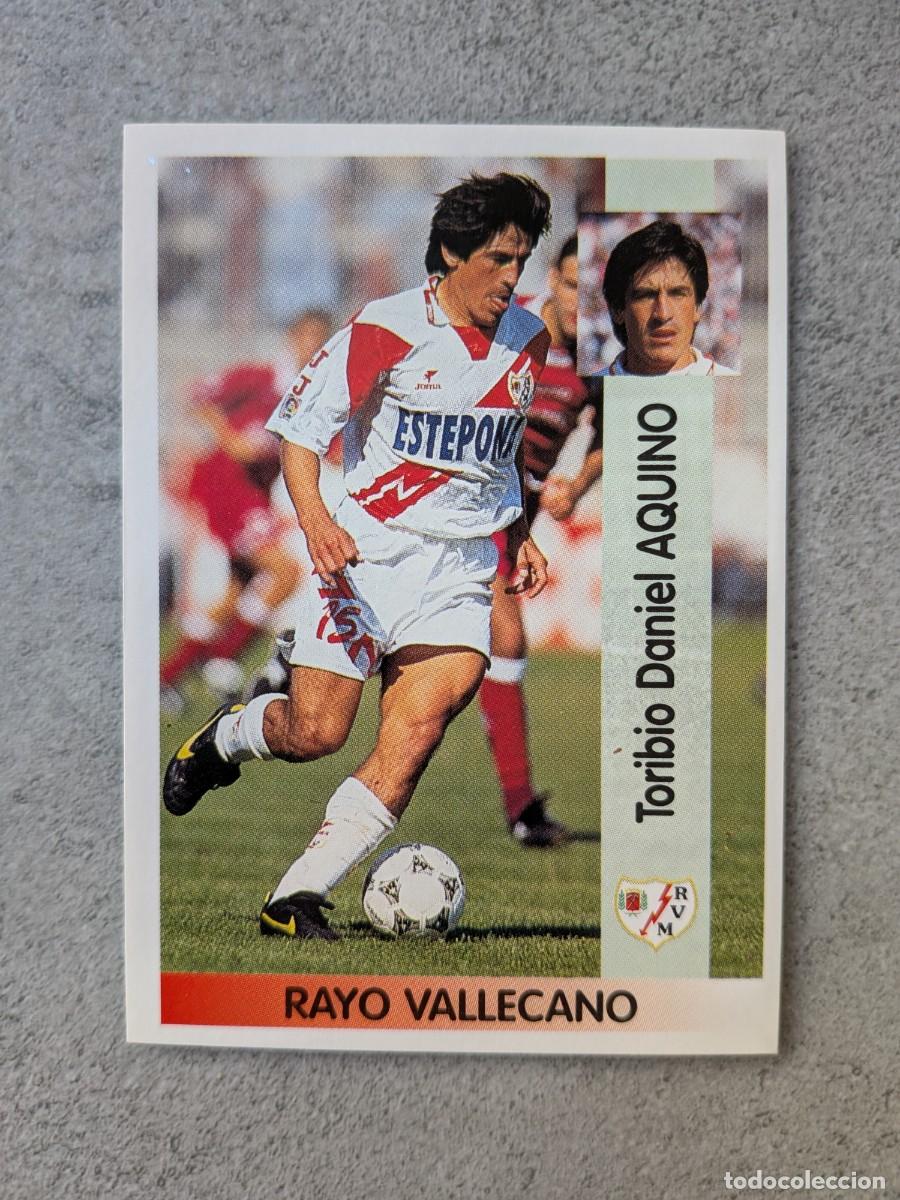Cromos de f&uacute;tbol: Panini Liga 96/97 96 97 1996 1997 335 Toribio Daniel Aquino Rayo Vallecano baja nuevo nunca pegado
