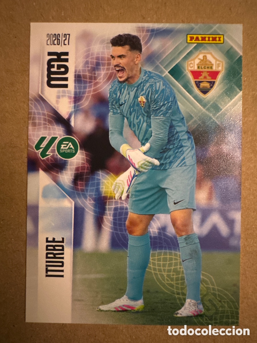 Cromos de f&uacute;tbol: # 147 Iturbe Elche Megacracks 26 27 2026 2027 2 Segunda 2a 2&ordf; Edici&oacute;n