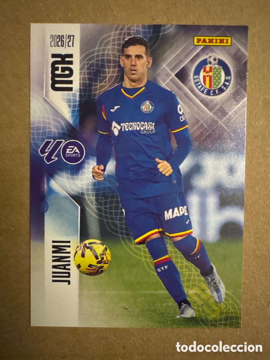 Cromos de f&uacute;tbol: # 194 Juanmi Getafe Megacracks 26 27 2026 2027 2 Segunda 2a 2&ordf; Edici&oacute;n