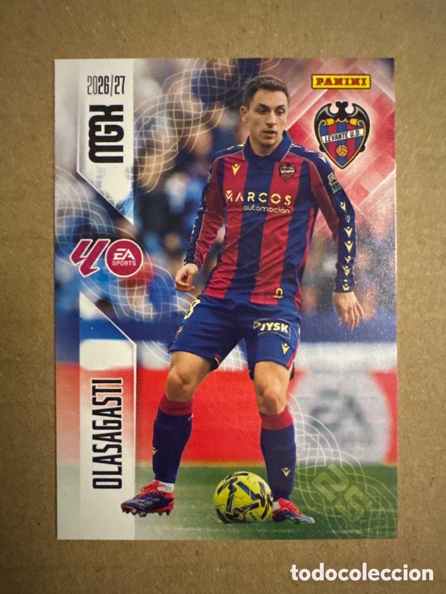 Cromos de f&uacute;tbol: # 210 Olasagasti Levante Megacracks 26 27 2026 2027 2 Segunda 2a 2&ordf; Edici&oacute;n