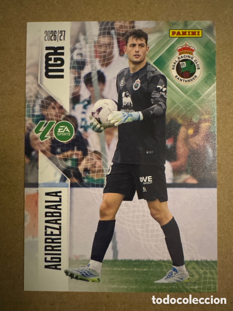 Cromos de f&uacute;tbol: # 272 Agirrezabala Megacracks 26 27 2026 2027 2 Segunda 2a 2&ordf; Edici&oacute;n