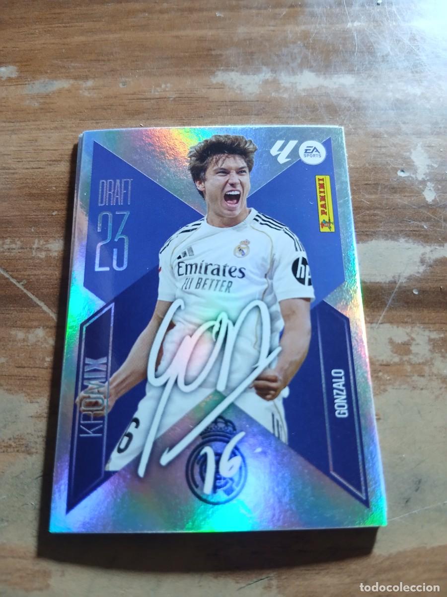 Cromos de f&uacute;tbol: CROMO LIGA ESTE TEMPORADA 26/27: DRAFT 23 KROMIX GONZALO, N&deg; K9
