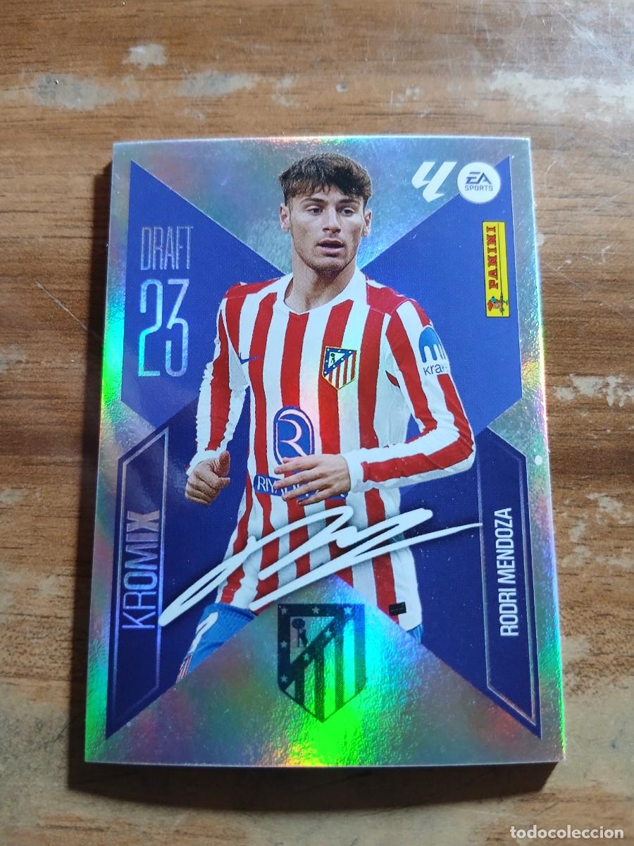 Cromos de f&uacute;tbol: CROMO LIGA ESTE TEMPORADA 26/27: DRAFT 23 KROMIX RODRI MENDOZA, N&deg; K21