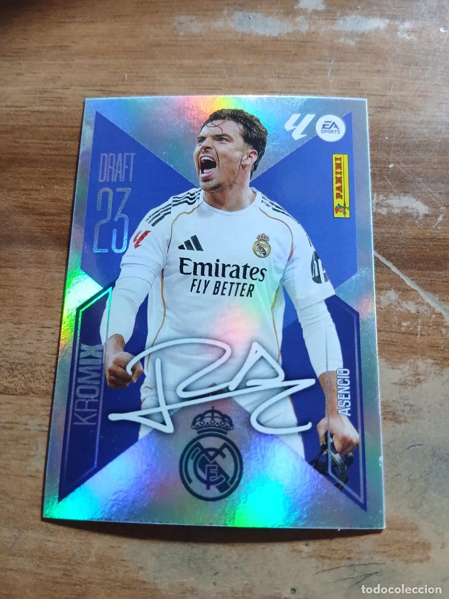 Cromos de f&uacute;tbol: CROMO LIGA ESTE TEMPORADA 26/27: DRAFT 23 KROMIX ASENCIO, N&deg; K1