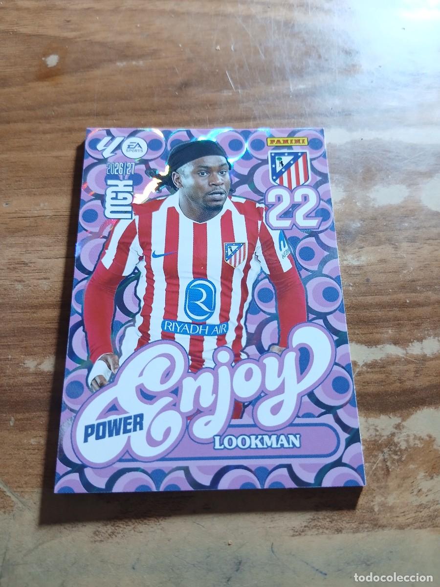 Cromos de f&uacute;tbol: CARD MEGACRACKS TEMPORADA 26/27: ENJOY POWER LOOKMAN, N&deg; 385P