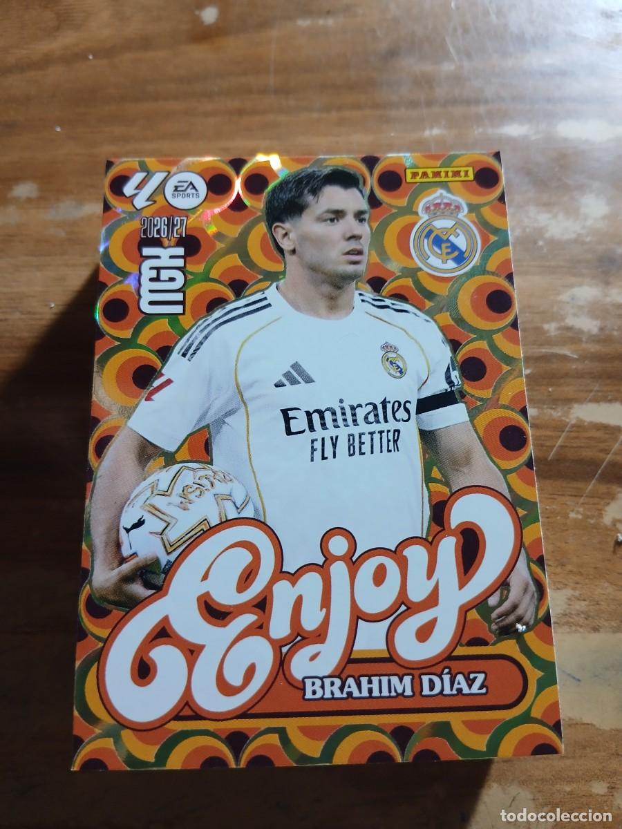 Cromos de f&uacute;tbol: CARD MEGACRACKS TEMPORADA 26/27: ENJOY BRAHIM DIAZ, N&deg; 380