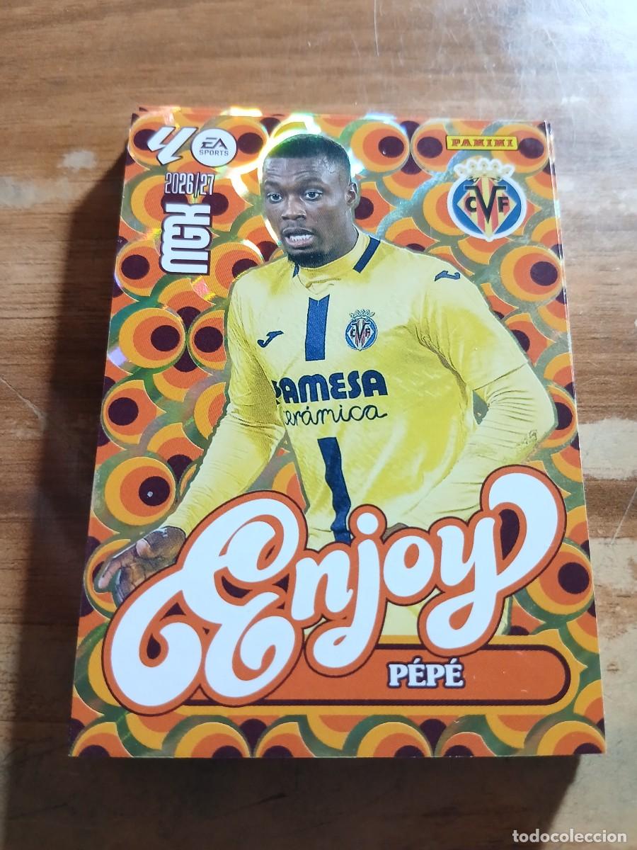 Cromos de f&uacute;tbol: CARD MEGACRACKS TEMPORADA 26/27: ENJOY P&Eacute;P&Eacute;, N&deg; 386