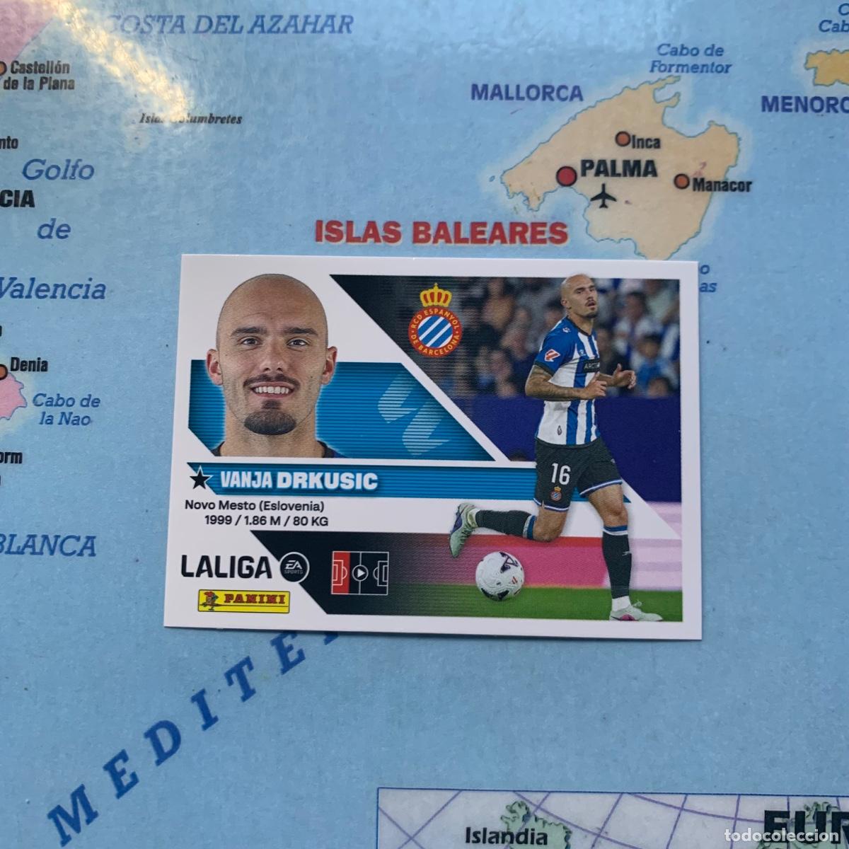 Cromos de f&uacute;tbol: Druksic coloca n&uacute;mero 6 Bis Del Espa&ntilde;ol cromo de la liga este 26-27 2026-2027